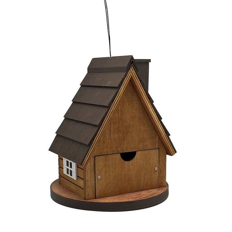 Home Bazaar 8" x 7" x 7" Pinecrest Cottage Birdhouse - 7"x8"x7"