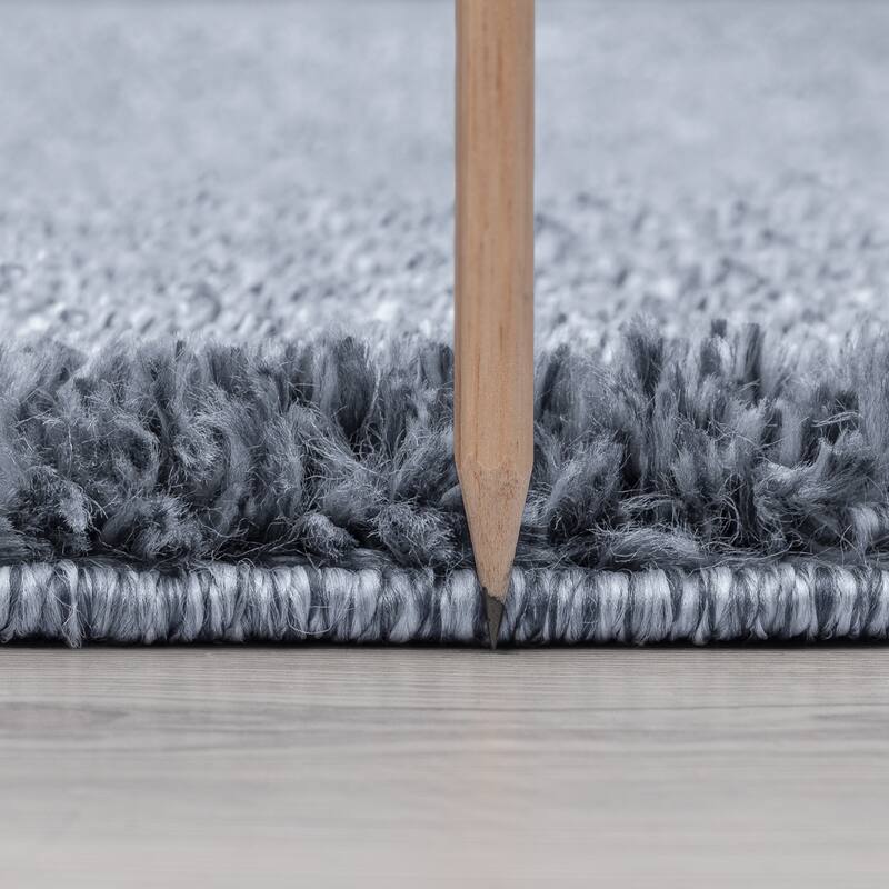 Augusta Shag Modern & Contemporary Stripe Indoor Area Rug