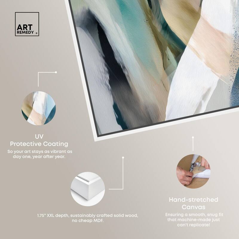 Sweeping Forms II Canvas by Art Remedy