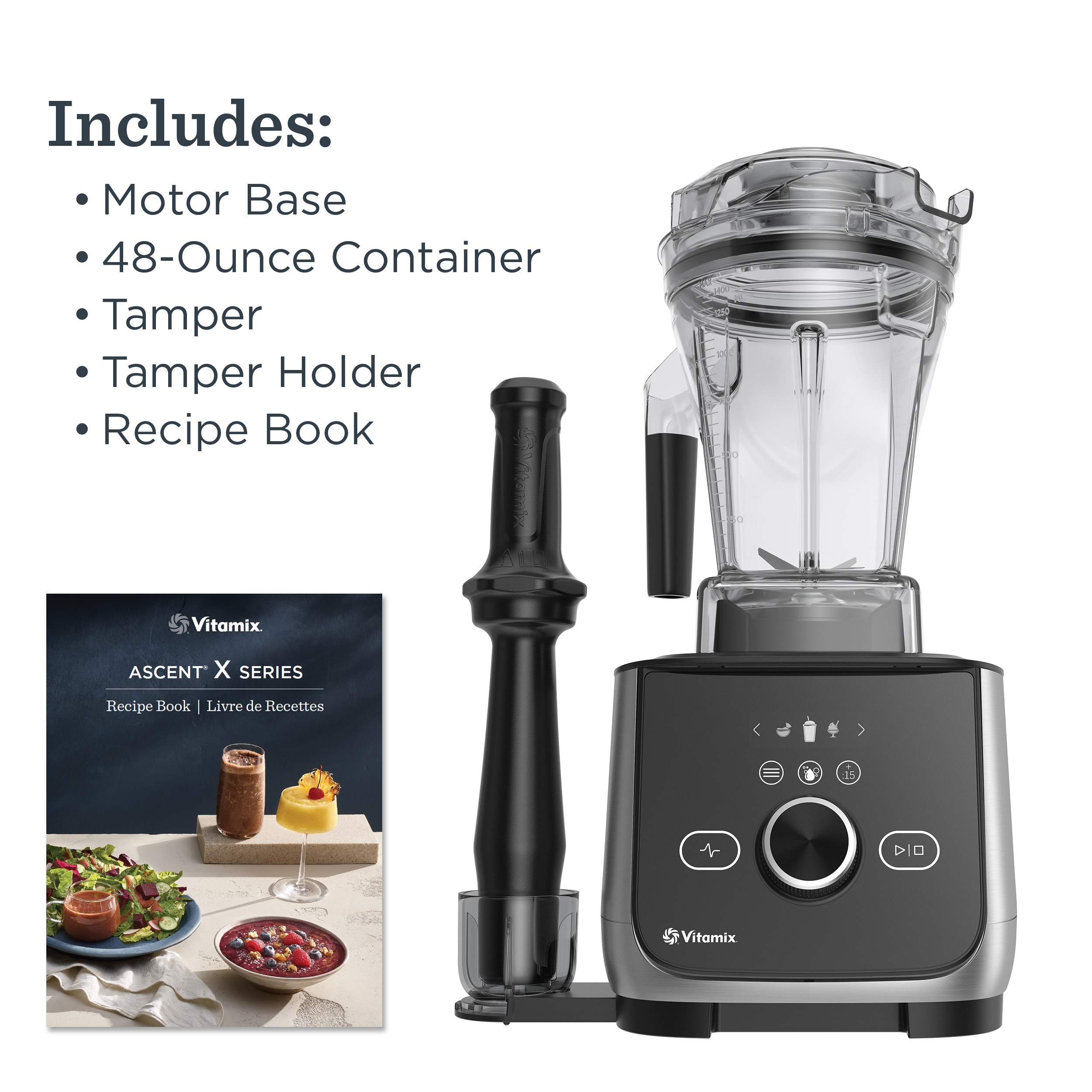 Vitamix Ascent X4 Blender, Graphite 48 fl oz Bed Bath Beyond