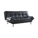 preview thumbnail 3 of 7, Larkin Upholstered Sofa Bed with Metal Legs
