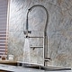 preview thumbnail 1 of 3, High Arch Spring Single Handle Kitchen Sink Faucet Pull Down Sprayer