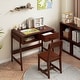 preview thumbnail 19 of 28, Costway Kids Desk and Chair Set with Storage Drawer and Hutch, Student - See Details