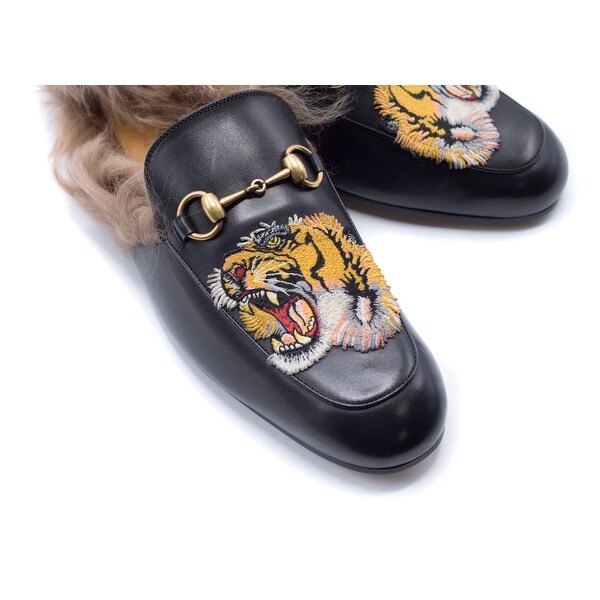 gucci loafers lion