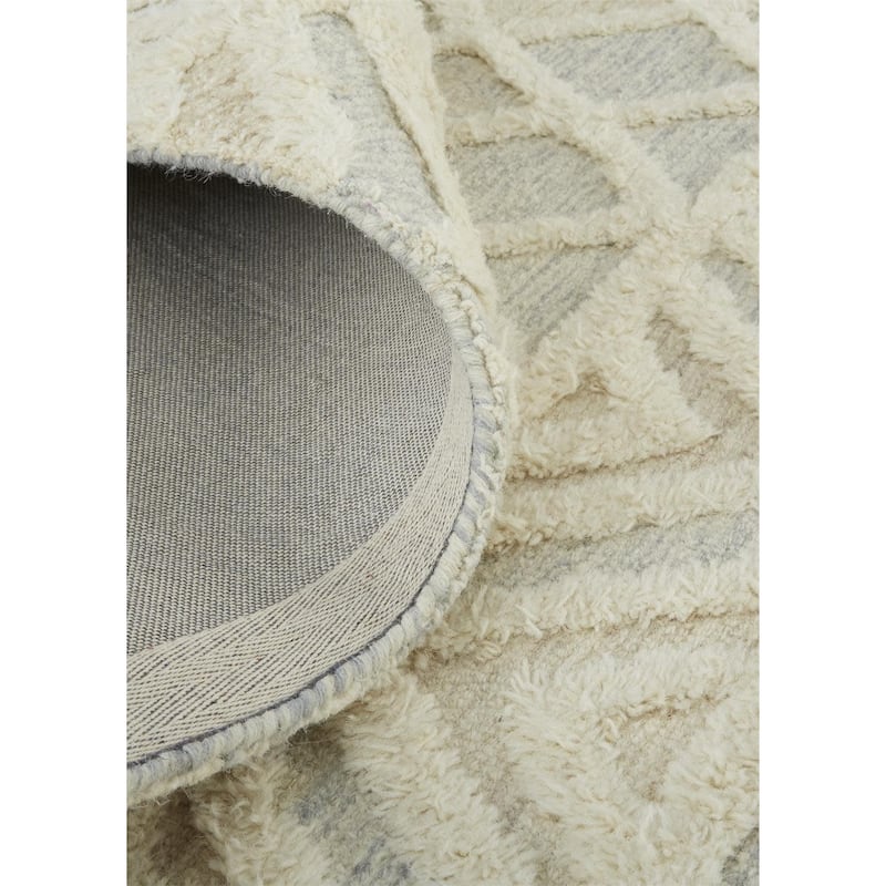 Grand Bazaar Elika Hand Tufted Geometric Traditional Area Rug