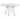 Alaia Clear Glass Top Dining Table Chrome