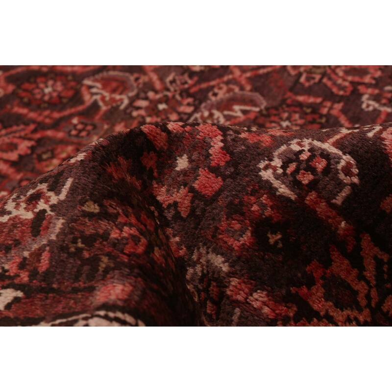 ECARPETGALLERY Hand-knotted Andelz Red Wool Rug - 3'8 x 9'11