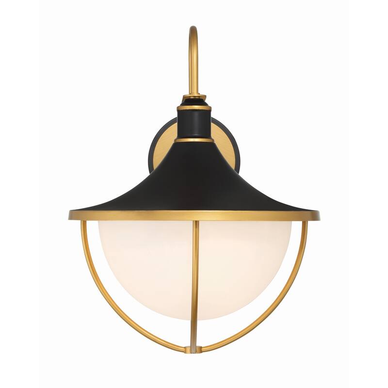 Crystorama Lighting Group ATL-703 Atlas 3 Light 22" Tall Outdoor Wall