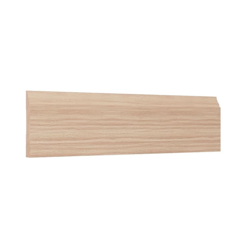 WM623: 9/16-in D x 3-1/4-in W x 96-in L Americraft Solid Hardwood Stain Grade Ogee Base Moulding