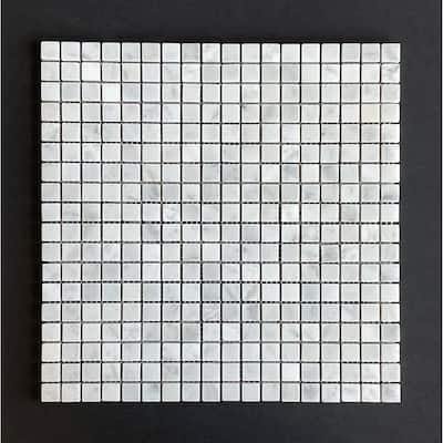 5/8 x 5/8 Grid Marble Mosaic Tiles