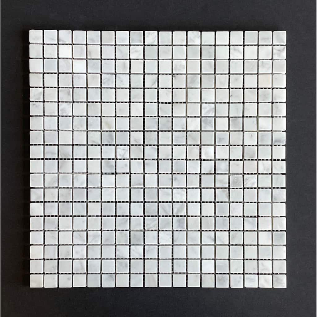 5/8 x 5/8 Grid Marble Mosaic Tiles