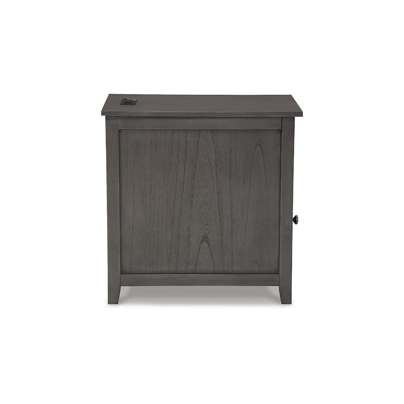 Signature Design by Ashley Treytown Chairside End Table - 16"W x 24"D x 24"H