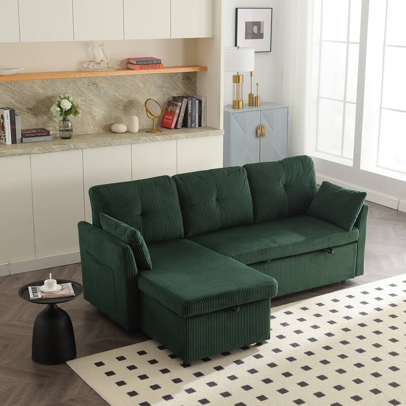 Modular Sectional Sofa L Shaped Modular Couch with Reversible Chaise