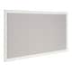 preview thumbnail 36 of 46, DesignOvation Macon Framed Linen Fabric Pinboard 27x43 - White