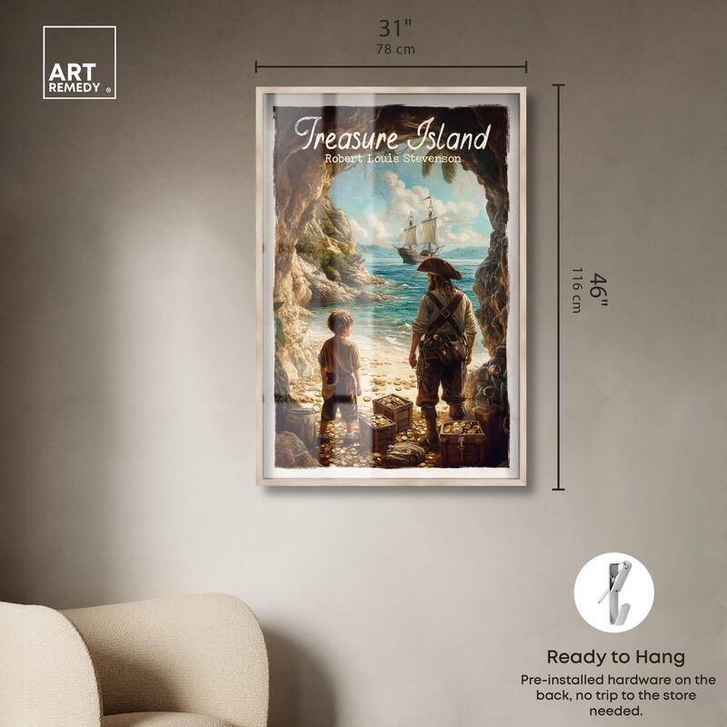 Treasure Island Classic Shadowbox by Art Remedy