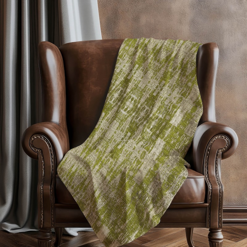 Premium Machine Washable Modern Moroccan Sherpa Throw Blanket