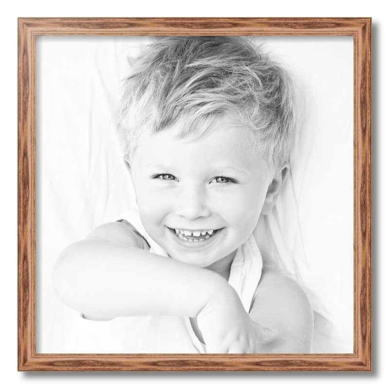 ArtToFrames Clayton Oak 22x22 Inch Picture Frame, 1.25 Inch Wood Poster Frame Available in Multiple Colors (59504-22x22)