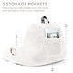 preview thumbnail 55 of 53, Empyrean Furs Reading Pillows for Sitting in Bed Adult & Kids, Sit Up Back Support Pillow for Bed Rest