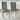 Simple Living Tilo Grey Leatherette Parson Dining Chairs (Set of 2)