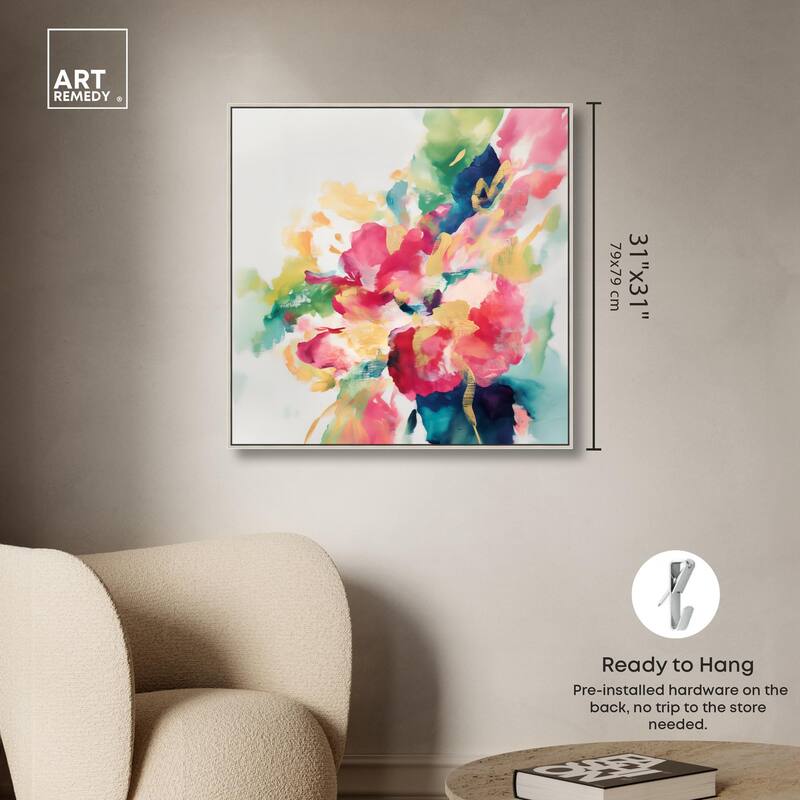 Essence of a Flower I Canvas by Art Remedy