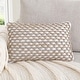 preview thumbnail 31 of 92, Boho Living Jada Braided Cotton/Jute Throw Pillows White - 12x20