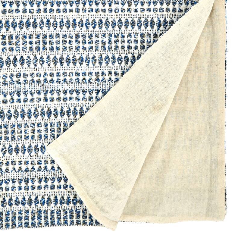 Woven Table Runner With Line Design - 16"x72"