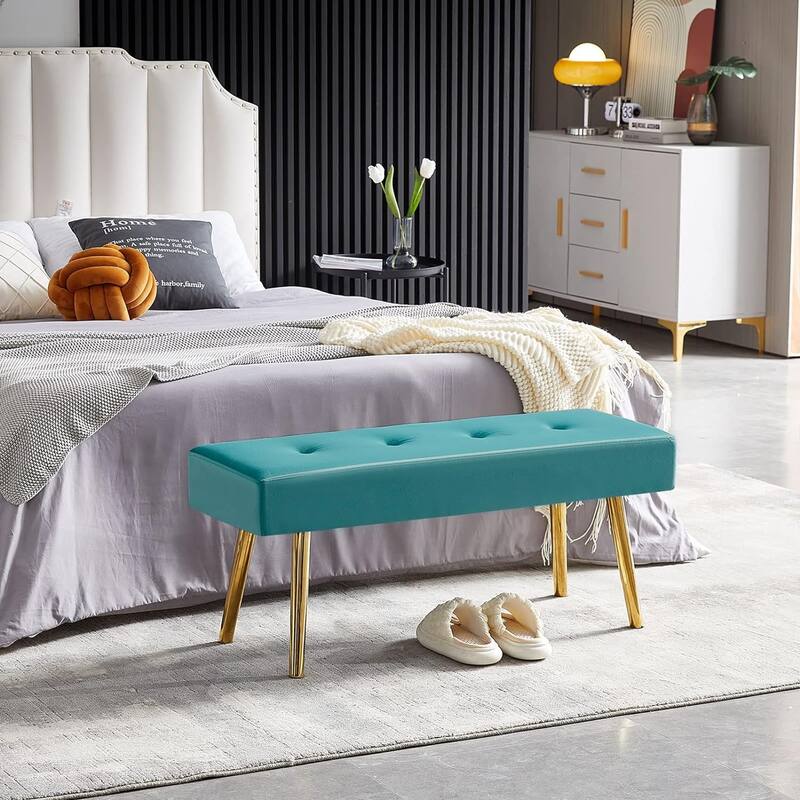 Howtai Upholstered Bench for bedroom, entryway, dining room
