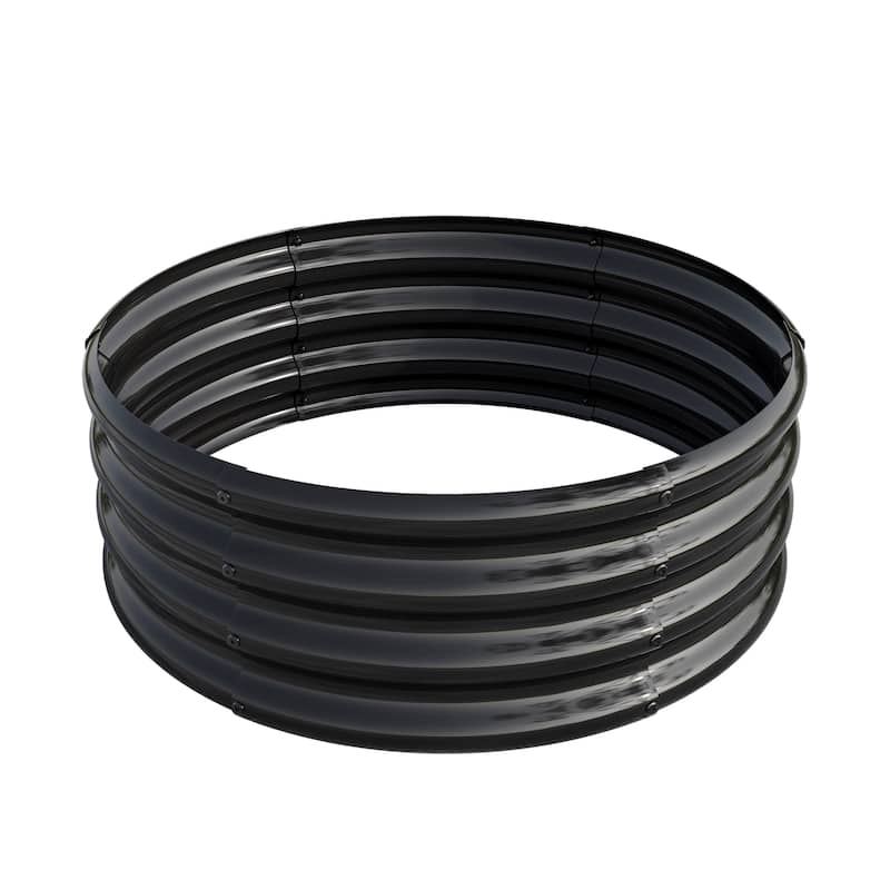 Galvanized Metal Raised Garden Bed for growing vegetables herb flowers