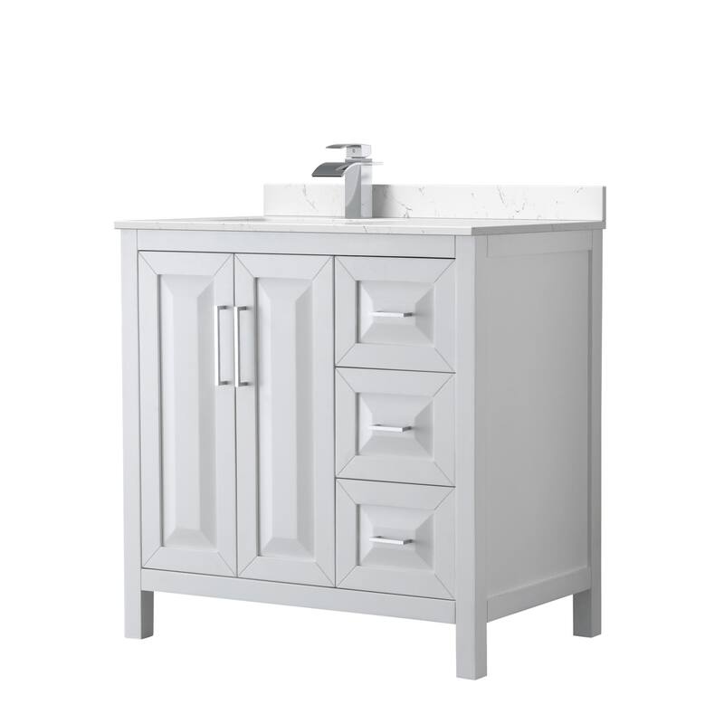 Wyndham Collection WCV252536S-Left-VCA-MXX Daria 36" Free Standing