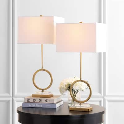 SAFAVIEH Lighting Kaden 32-inch LED Table Lamp (Set of 2) - 15" W x 10" L x 31.5" H
