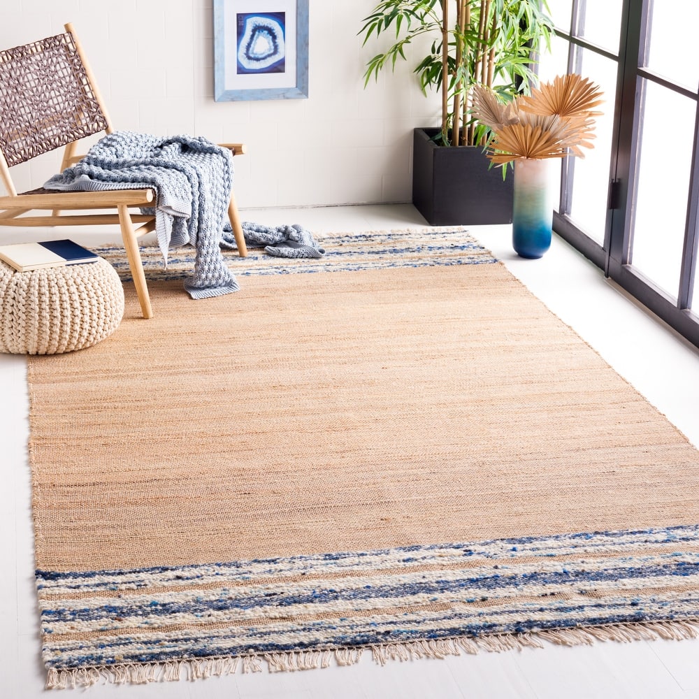 SAFAVIEH Handmade Natura Adolphine Jute & Wool Rug