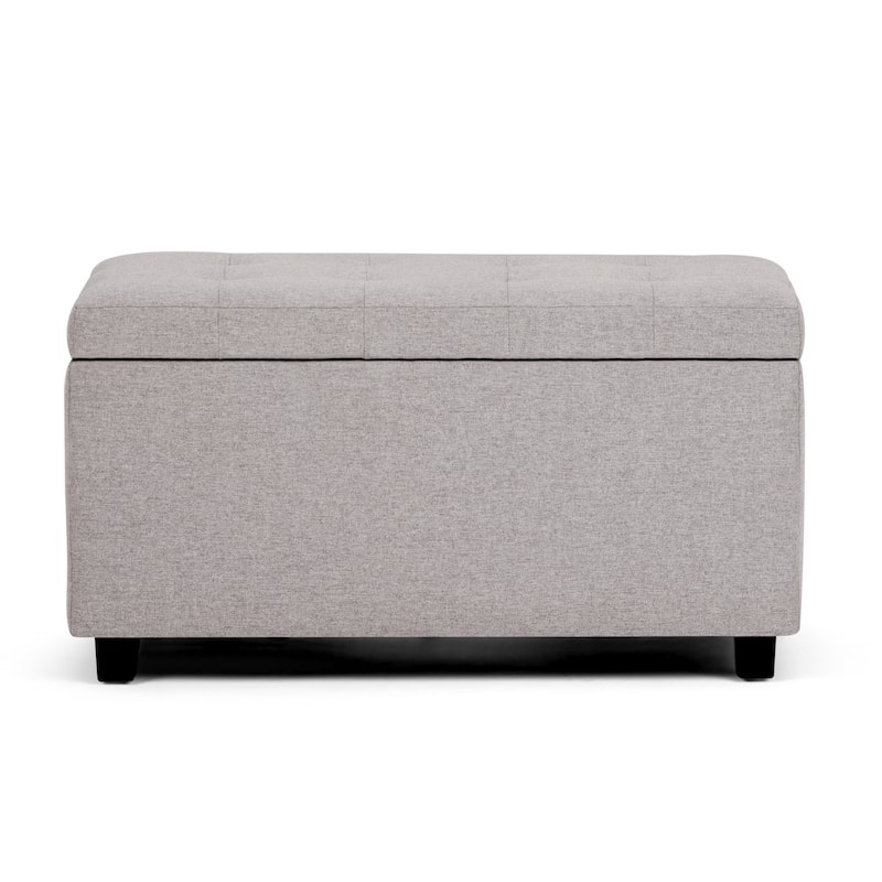 WYNDENHALL Essex 34-in. Wide Rectangular Storage Ottoman