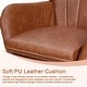 preview thumbnail 9 of 23, VECELO Rocking Chair Set of 2, Modern Upholstered Teddy Fabric Nursery Glider