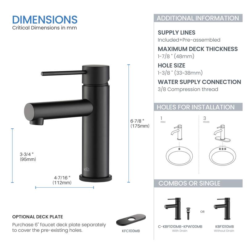 Luxury Single Hole Bathroom Faucet