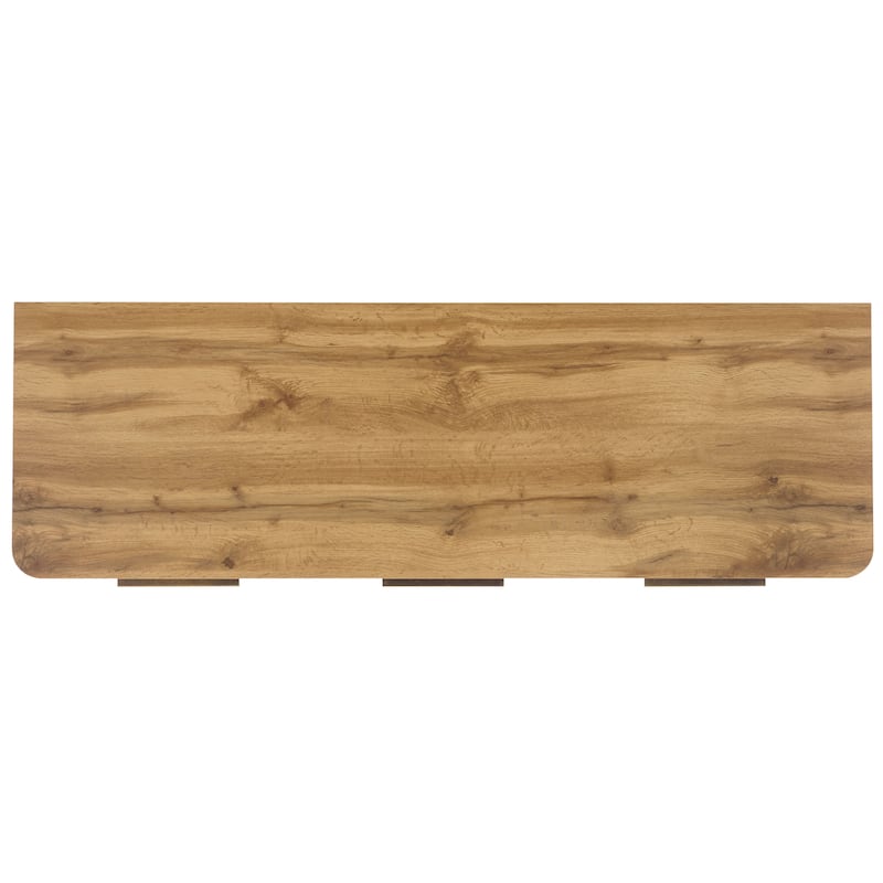 SAFAVIEH Home Brey 3-Door Sideboard/TV Stand - 55"W x 18"D x 32"H