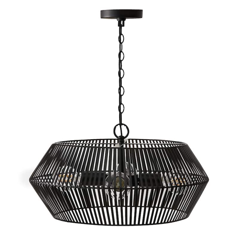 Kaiya 4-Light Pendant - 22"W x 11.50"H