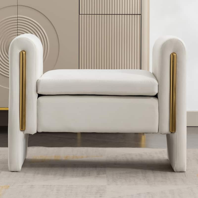 Single Bench For Bedroom Indoor