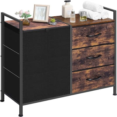 Laundry Sorter with 3 Cloth Drawer - 30.8"L x 11.3"W x 29.1"H