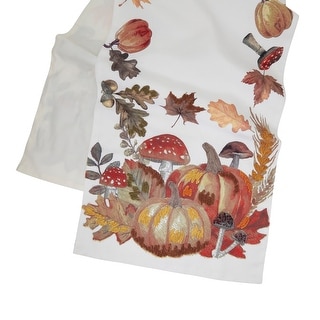 Fall Pumpkins Table Runner - 16"x72" - Bed Bath & Beyond - 43142527