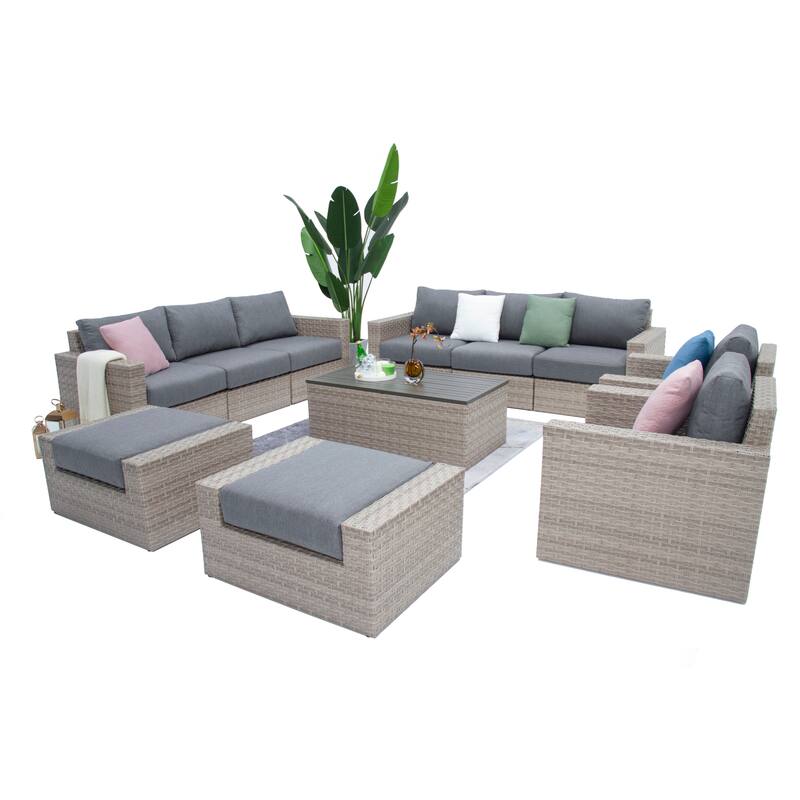 Avalon Bay 11-piece Deep Seating Set