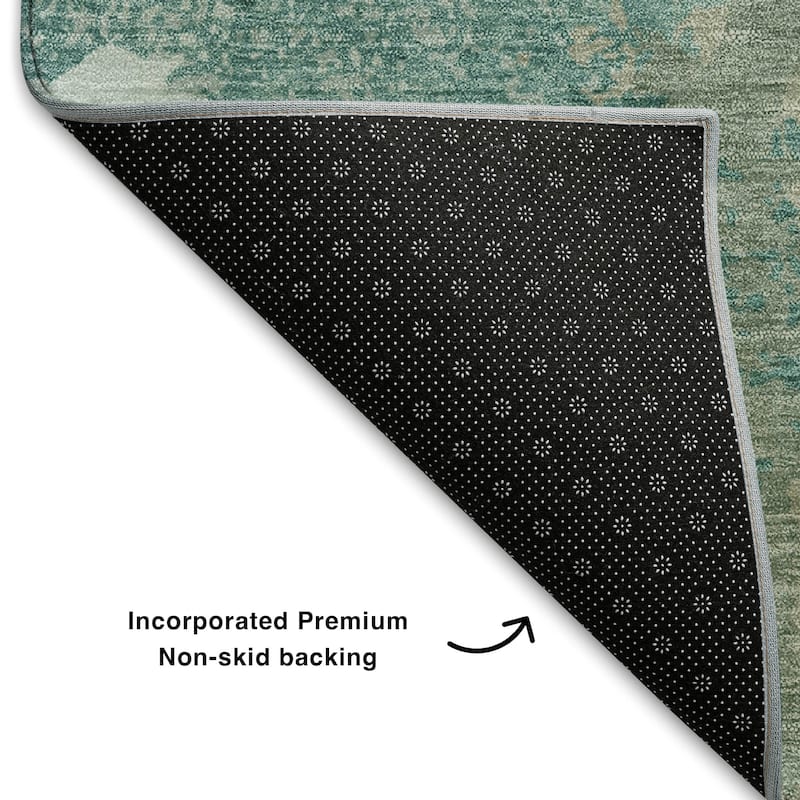 Premium Washable Super Soft Modern Glam Mayfield Rug