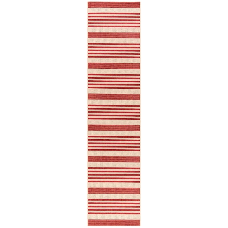 SAFAVIEH Beach House Mecbure Indoor/ Outdoor Waterproof Patio Backyard Rug