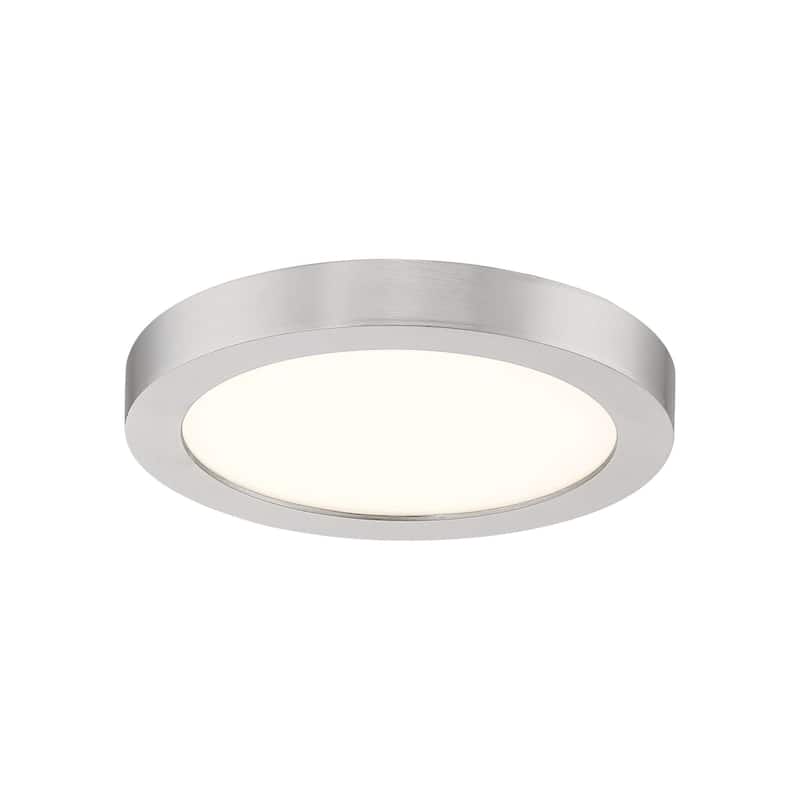 James Allan Randolph 8" Wide LED Flush Mount Ceiling Fixture