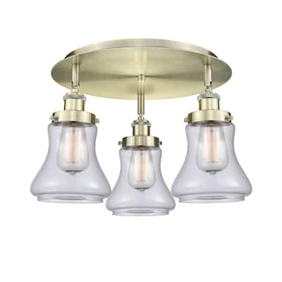 Innovations Lighting Bellmont - 3 Light 18" Flush Mount
