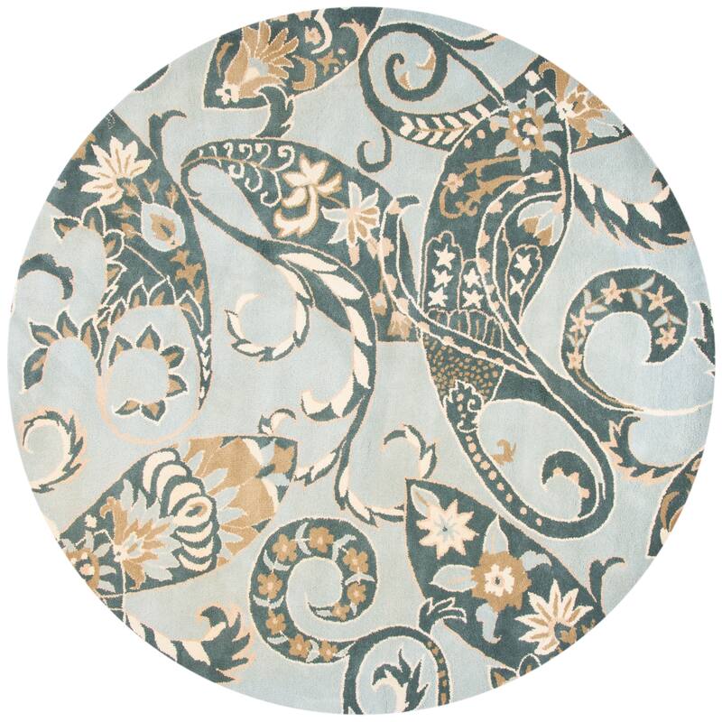 SAFAVIEH Handmade Wyndham Dragana Modern Wool Rug