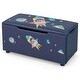 preview thumbnail 24 of 31, Costway Kids Upholstered Storage Ottoman Bench Versatile Toy Chest - See Details