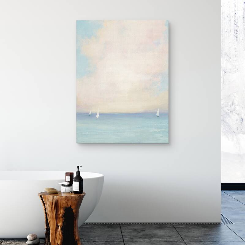 Morning Sail by Julia Puriton Canvas Art Print
