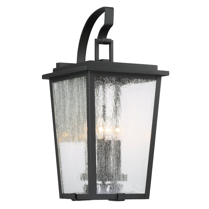 The Great Outdoors Cantebury 4 Light 23" Tall Outdoor Wall Sconce