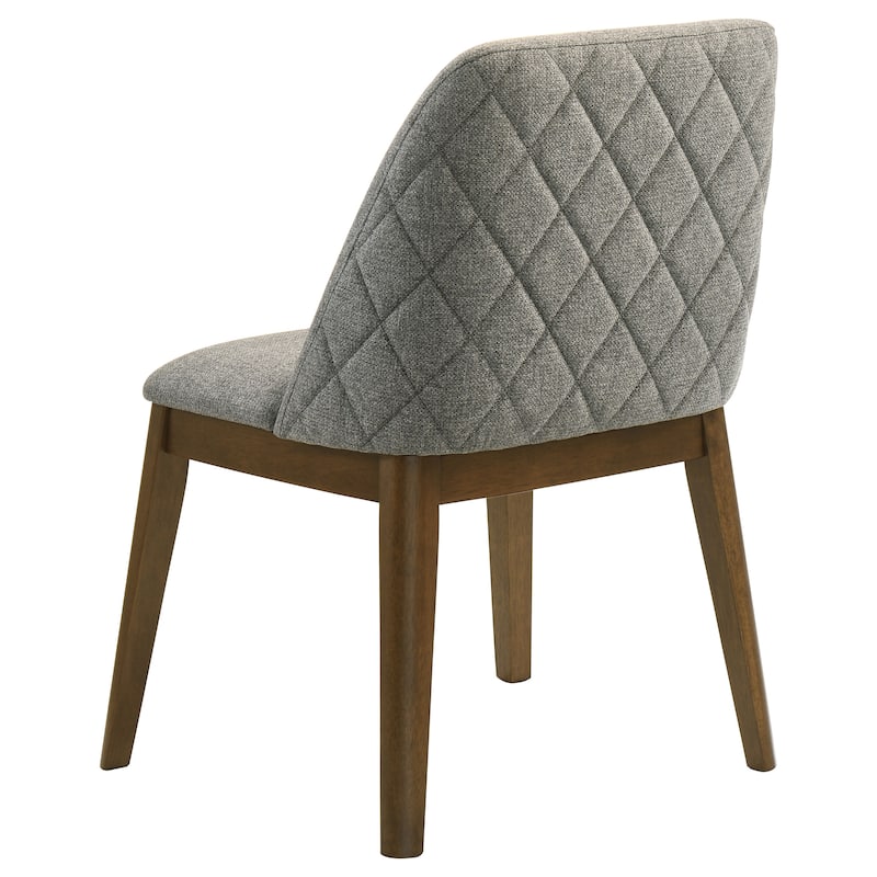 Franklin Upholstered Dining Side Chair Grey (Set of 2)