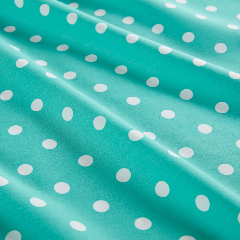 Intelligent Design Polka Dot Printed 100% Cotton Sheet Set